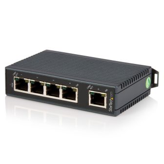 StarTech.com Switch Industrial Ethernet de 5 Portas RJ45 para…