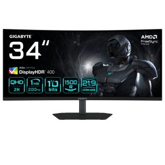 Gigabyte G34WQC2 34" UWQHD 200 Hz Curved VA