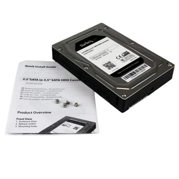 StarTech.com Adaptador Caja para Discos Duros o SSD de 2,5" a 3,5"…