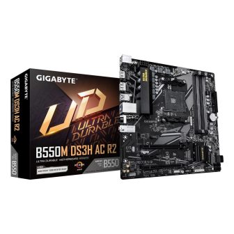GIGABYTE B550M DS3H AC R2 Placa base - Procesadores AMD Ryzen 5000…