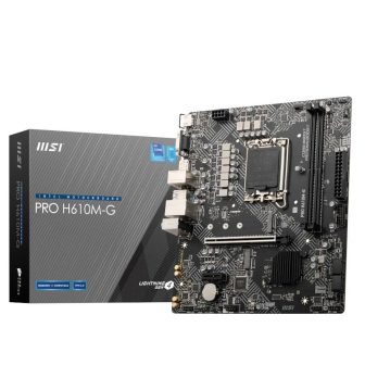 MSI PRO H610M-G Intel H610 LGA 1700 micro ATX motherboard