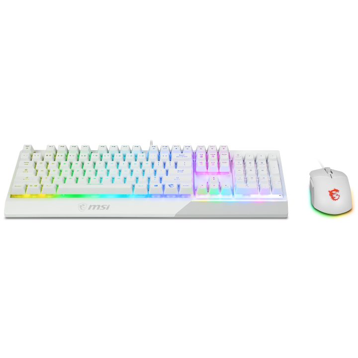 MSI Vigor GK30 COMBO White Keyboard + Mouse (S11-04ES305-CLA)
