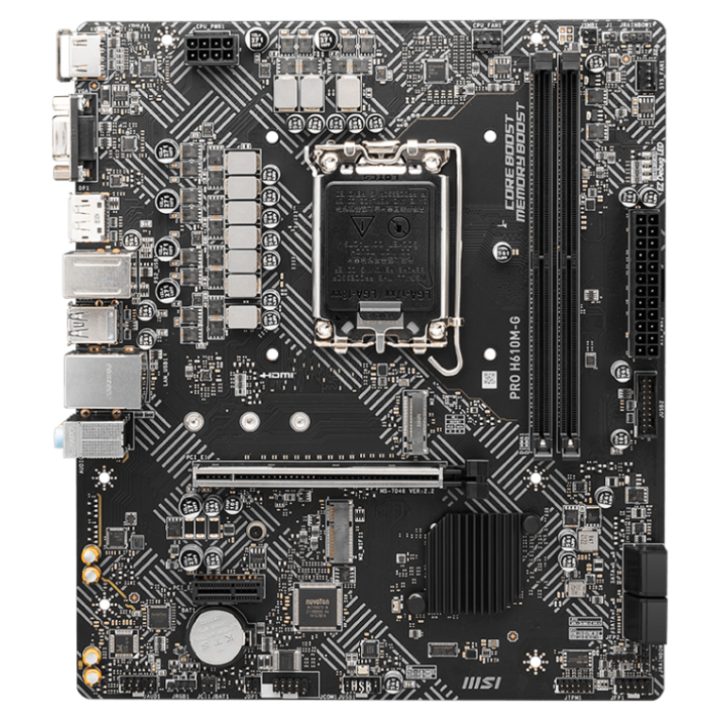 MSI PRO H610M-G placa base Intel H610 LGA 1700 micro ATX