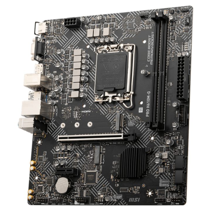 MSI PRO H610M-G placa base Intel H610 LGA 1700 micro ATX