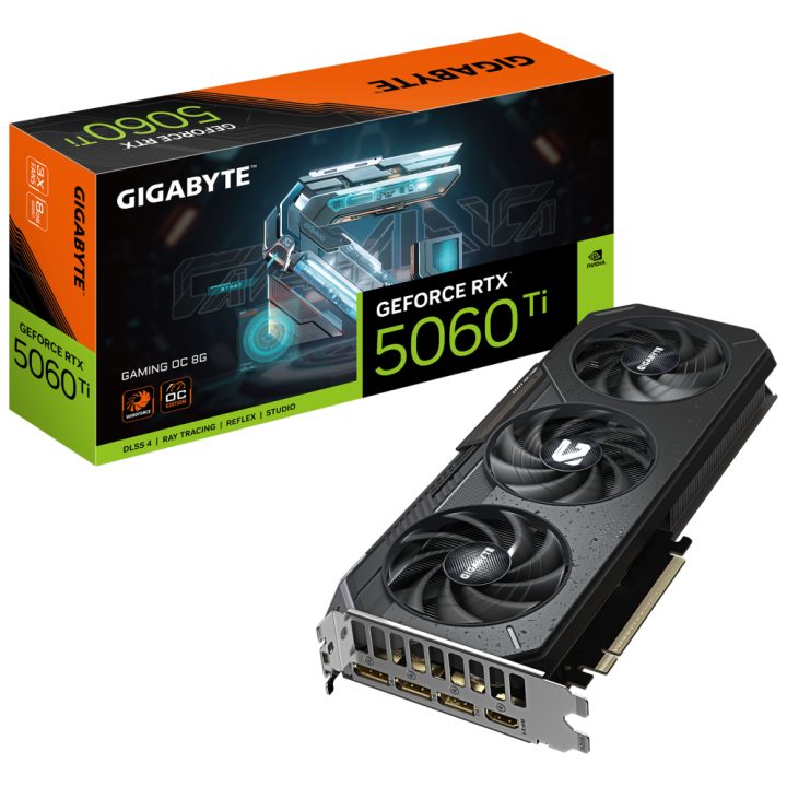 GIGABYTE GeForce RTX 5060 Ti GAMING OC 8G Graphics Card