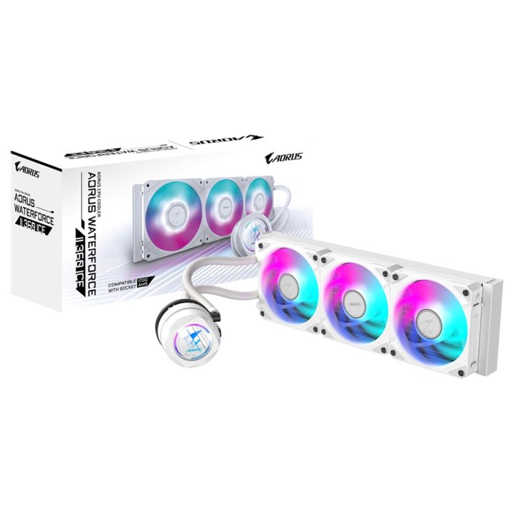 GIGABYTE AORUS WATERFORCE II 360 ICE AIO Liquid CPU Cooler