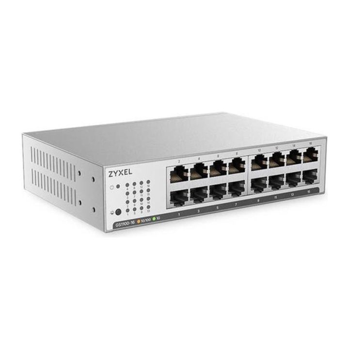 Switch Zyxel GS1100-16 v4 16 portas (GS1100-16-EU0104F)