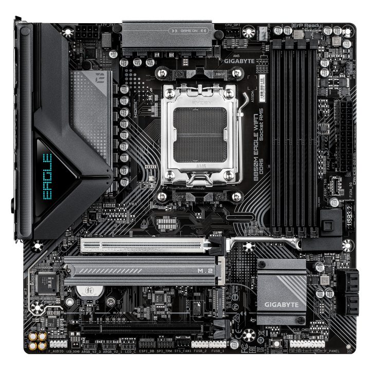 GIGABYTE B850M EAGLE WIFI7 Motherboard – AMD Ryzen 9000 Series CPUs…