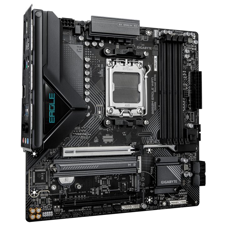 GIGABYTE B850M EAGLE WIFI7 Motherboard – AMD Ryzen 9000 Series CPUs…