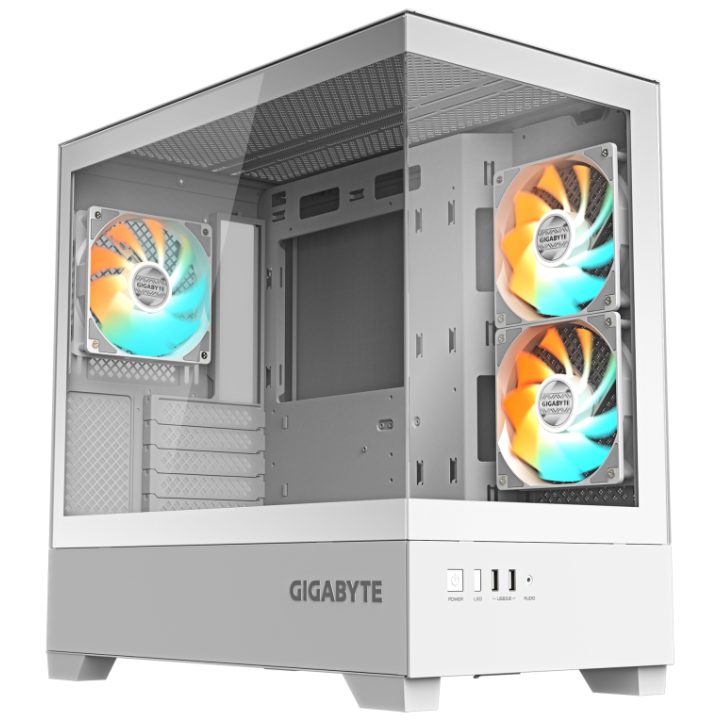 GIGABYTE C201 PANORAMIC ICE Caixa para PC – Torre média, m-ATX…