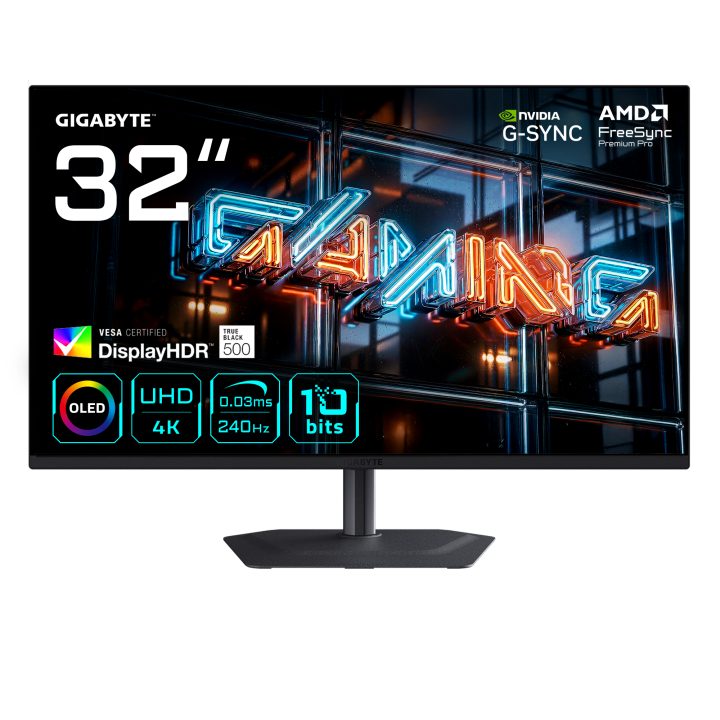 Gigabyte MO32U24 32" 4K UHD 240 Hz OLED