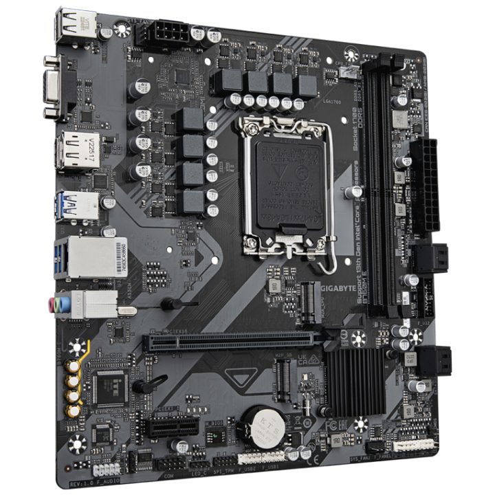 GIGABYTE B760M E Motherboard - Compatível com processadores Intel…