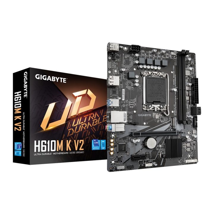 GIGABYTE H610M K V2 Motherboard - Processadores Intel Core 14.ª…