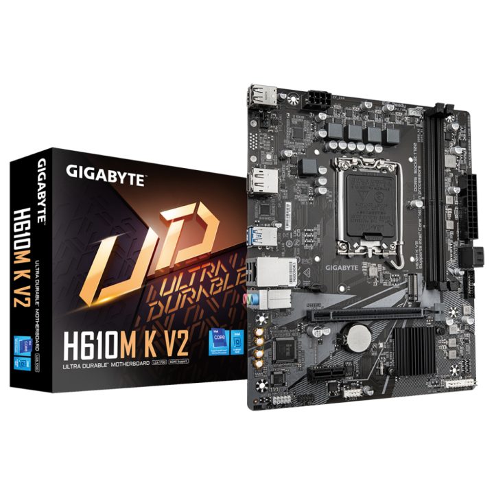 GIGABYTE H610M K V2 Placa base - Procesadores Intel Core 14ª…