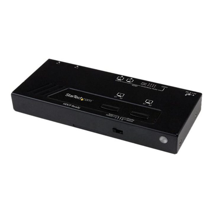 StarTech.com 2x2 HDMI Matrix Switch with Automatic and Priority…