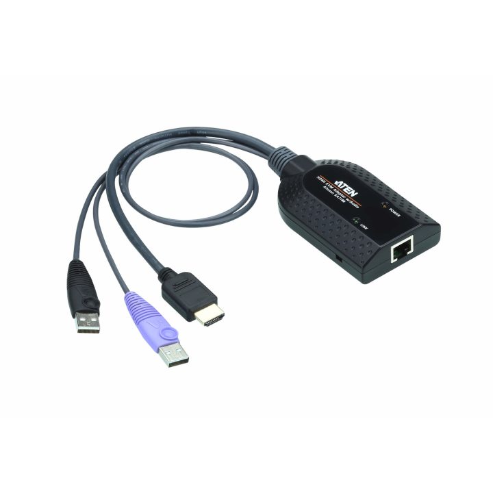ATEN HDMI USB KVM Adapter with Smart Card Support, Virtual Media, and…