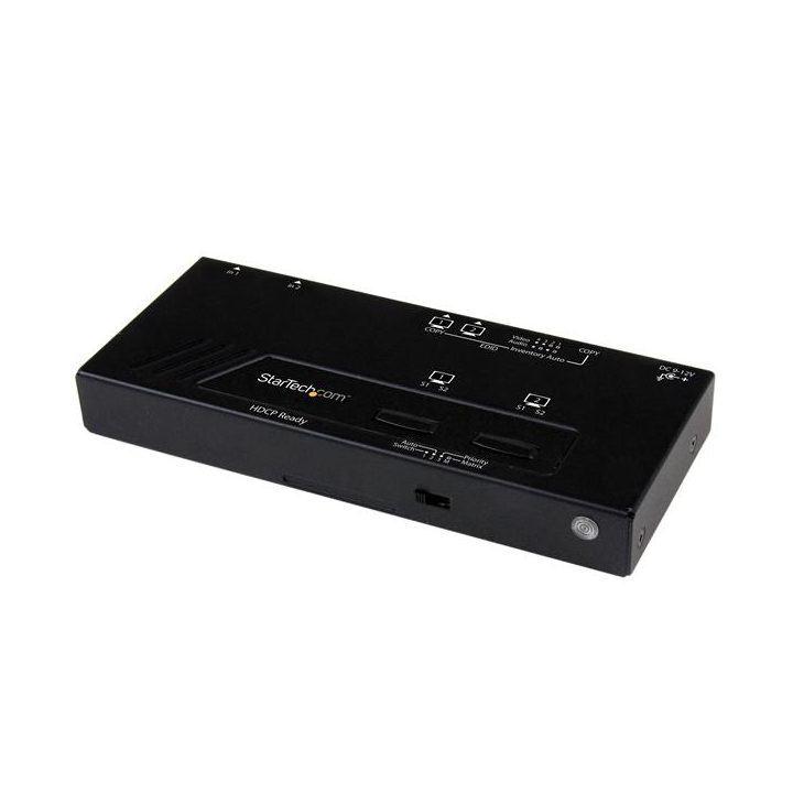 StarTech.com Comutador Matricial HDMI 2x2 com Comutação Automática e…