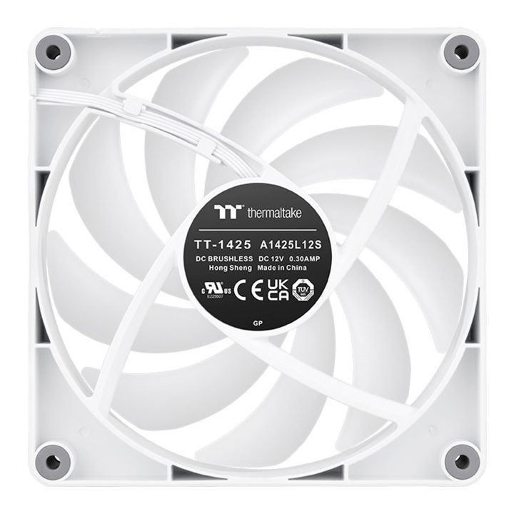 Thermaltake CT140 Reverse ARGB PC Case Fan 14 cm White 2 piece(s)…