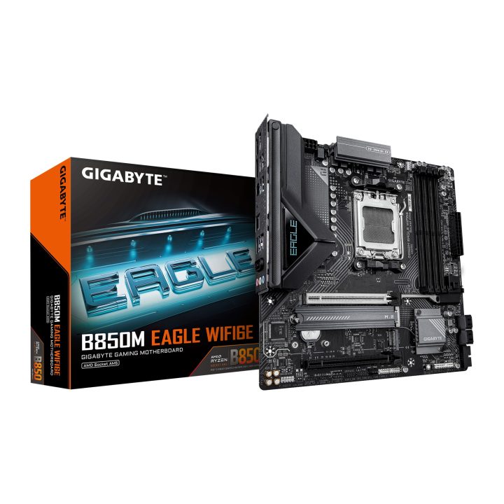 GIGABYTE B850M EAGLE WIFI6E Motherboard - Processadores AMD Ryzen…
