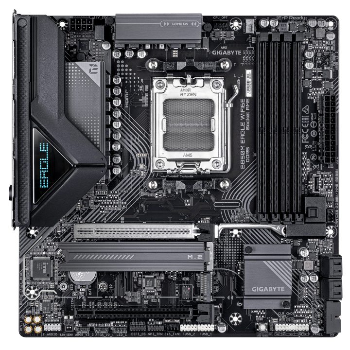 GIGABYTE B850M EAGLE WIFI6E Motherboard - AMD Ryzen 9000 Series…