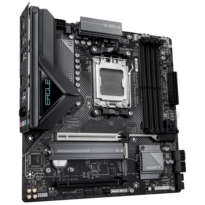 GIGABYTE B850M EAGLE WIFI6E Motherboard - AMD Ryzen 9000 Series…