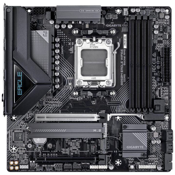 GIGABYTE B850M EAGLE WIFI6E Motherboard - Processadores AMD Ryzen…