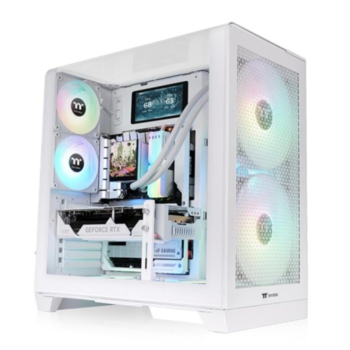 Thermaltake View 390 Air Midi Tower White (CA-11F-00M6WN-00)