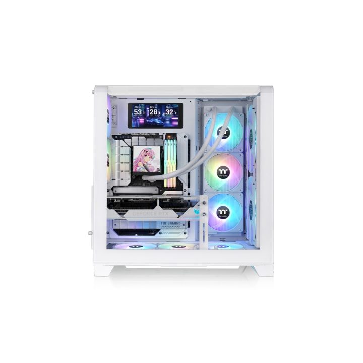 Thermaltake View 390 Air Midi Tower White (CA-11F-00M6WN-00)