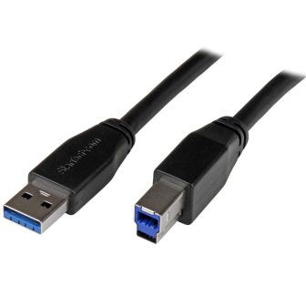 StarTech.com Cable USB 3.0 SuperSpeed de 1 metro - A Macho a B Macho