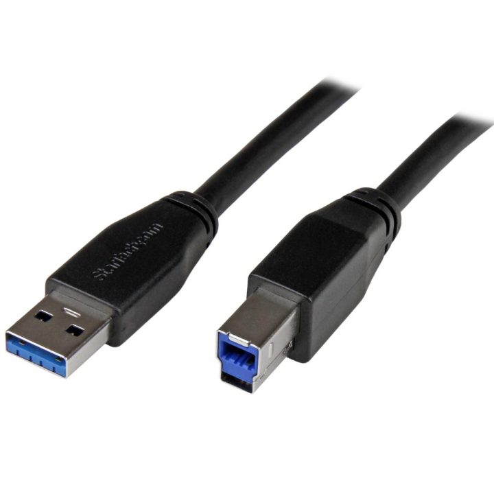 StarTech.com Cable USB 3.0 SuperSpeed de 1 metro - A Macho a B Macho