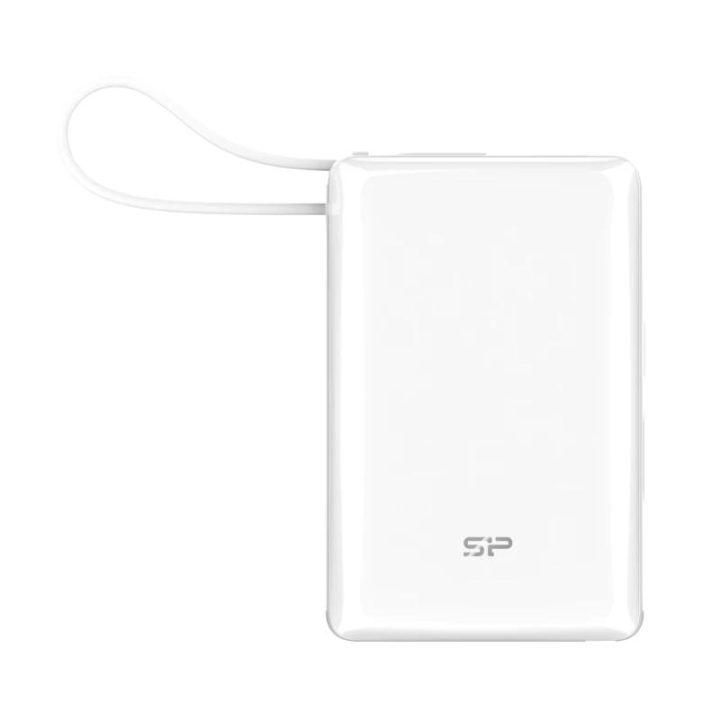 Powerbank Silicon Power CP10 10000mAh branco (SP10KMAPBKCP101W)