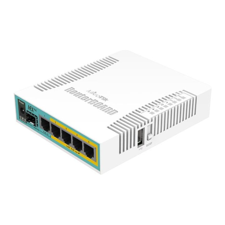 MikroTik RB960PGS hEX PoE Router 5xGB 1xSFP L4