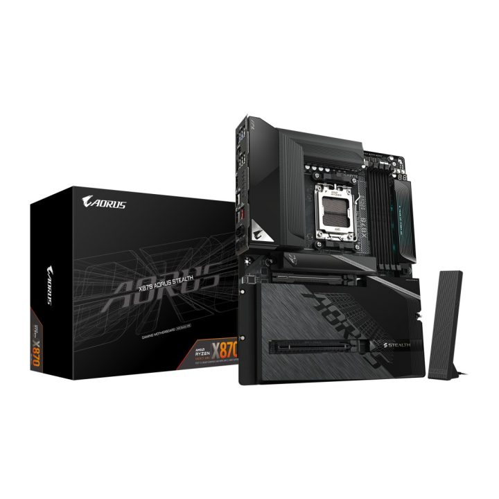 GIGABYTE X870 AORUS STEALTH Motherboard - Compatível com…