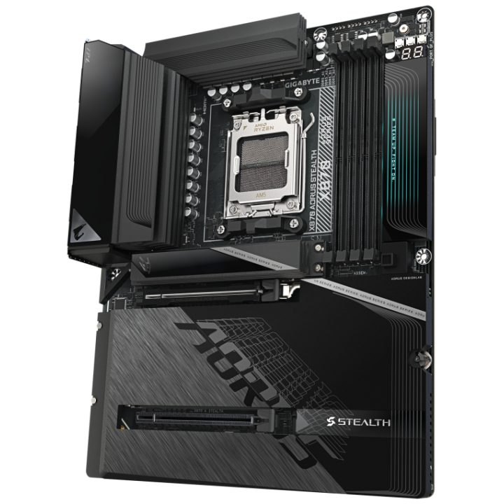GIGABYTE X870 AORUS STEALTH Motherboard - Compatível com…