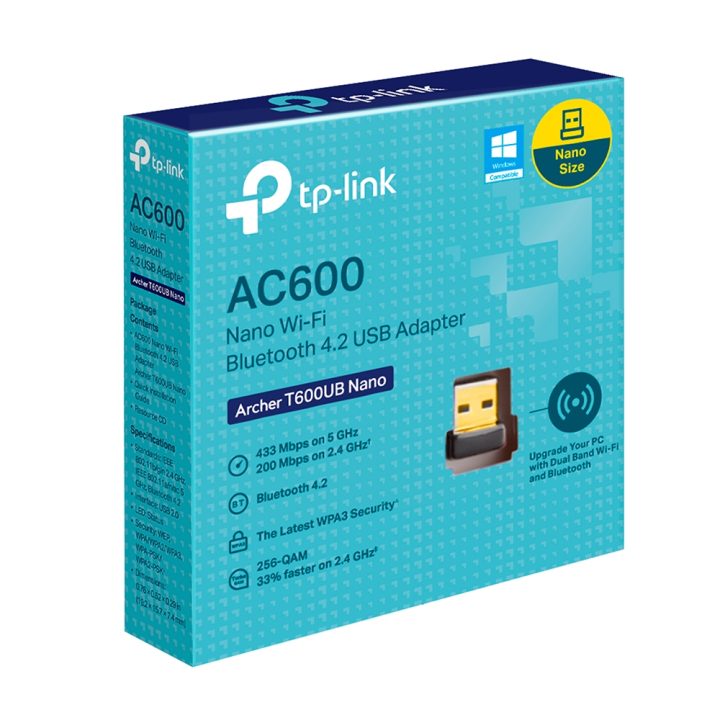 TP-Link ARCHER T600UB NANO adaptador y tarjeta de red WLAN 433 Mbit/s