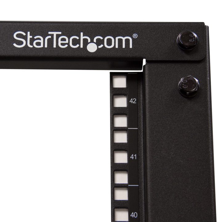 StarTech.com 42U Mobile Open Frame 4-Post Server Rack - 19-Inch…