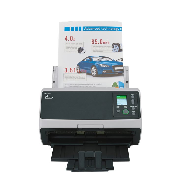 Ricoh fi-8170 Automatic Document Feeder (ADF) + Manual Feed Scanner…