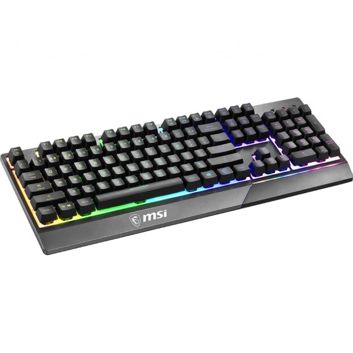 MSI Vigor GK30 Teclado de Jogo USB QWERTY Espanhol Preto