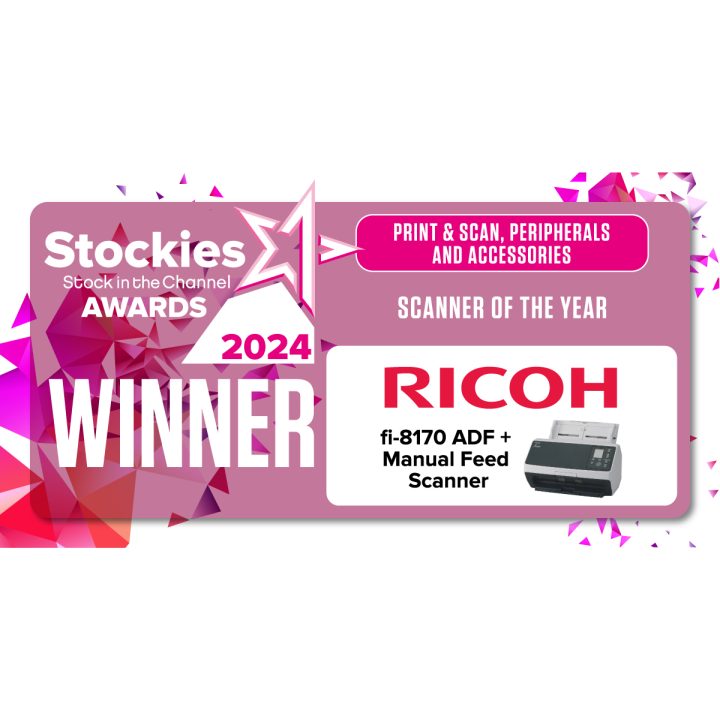 Ricoh fi-8170 Automatic Document Feeder (ADF) + Manual Feed Scanner…