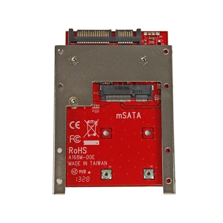 StarTech.com Adaptador Conversor de SSD mSATA a SATA de 2,5 Pulgadas…