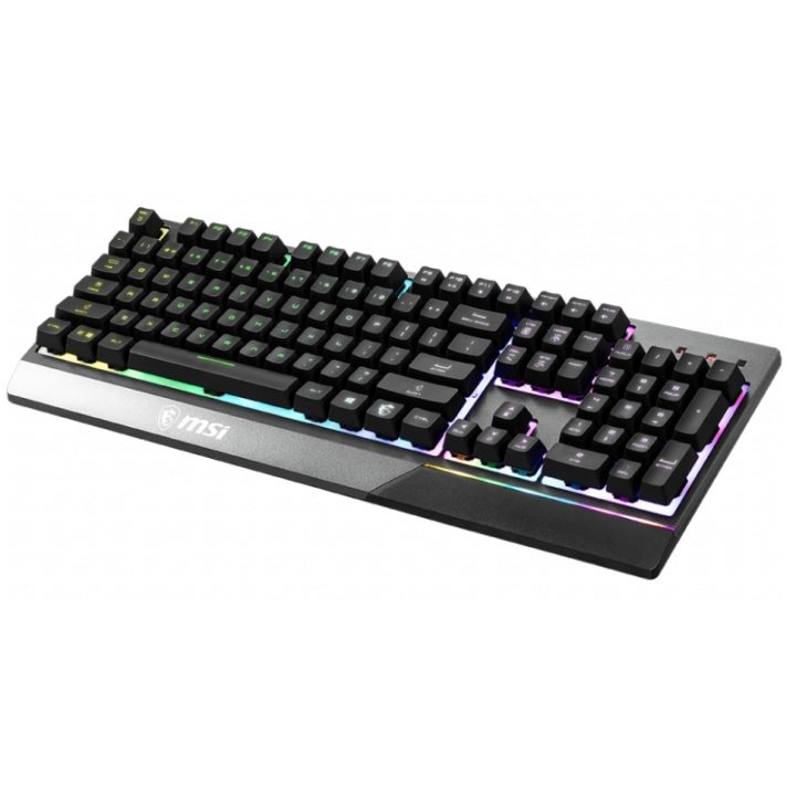 MSI Vigor GK30 Teclado de Jogo USB QWERTY Espanhol Preto