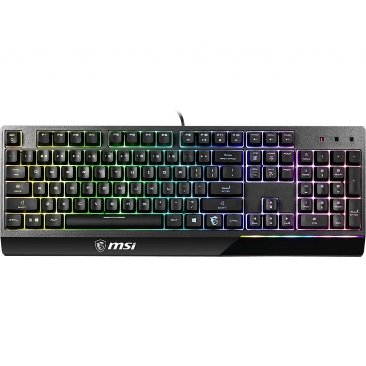 MSI Vigor GK30 Gaming Keyboard USB QWERTY Spanish Black