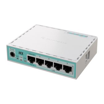 Router Mikrotik hEX Gigabit Ethernet Branco (E50UG)