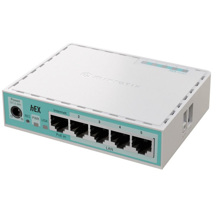 Mikrotik hEX Gigabit Ethernet Router White (E50UG)