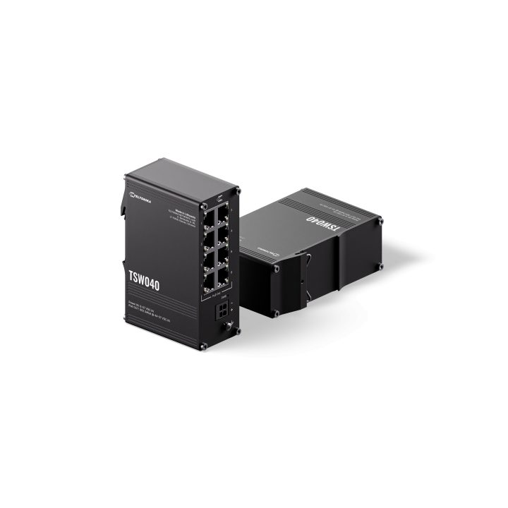 Teltonika NETWORKS TSW040 8-Port PoE+ Switch Unmanaged Fast Ethernet…