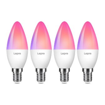 Lâmpada vela LED E14 lepro BC1-4 ai (BC1-EU-4)