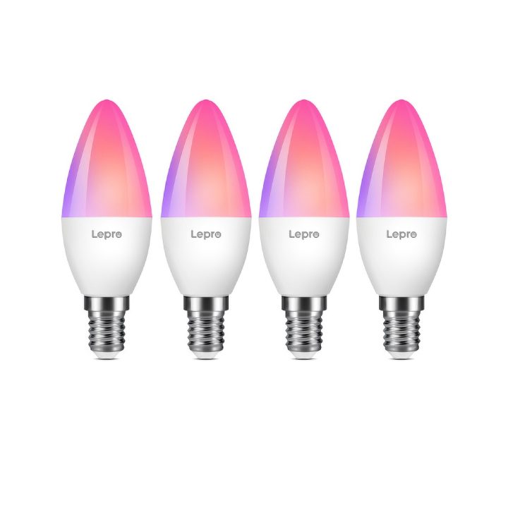 Bombilla vela LED E14 lepro BC1-4 ai (BC1-EU-4)