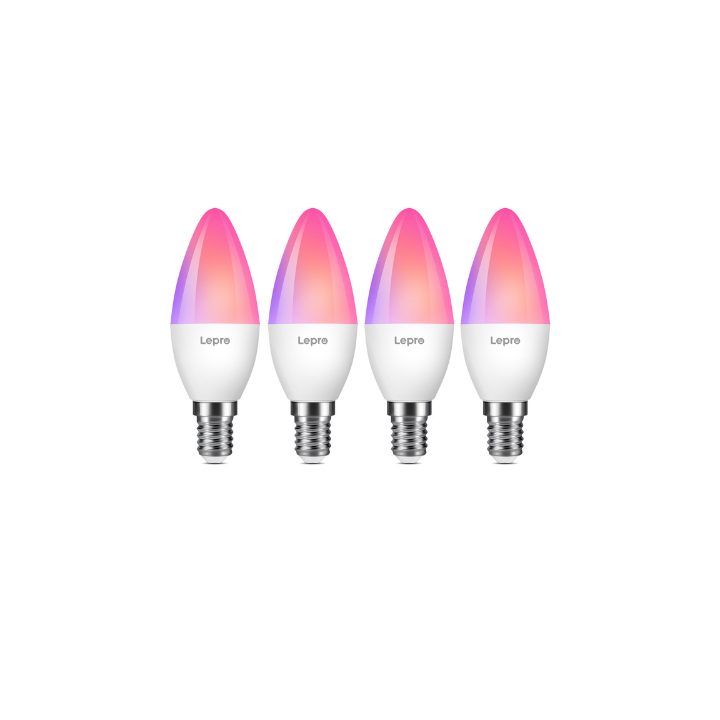 Lâmpada vela LED E14 lepro BC1-4 ai (BC1-EU-4)