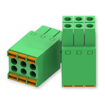 Teltonika PR4RS06K bloco de terminais 6P Verde