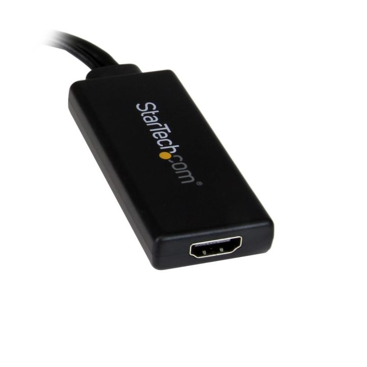 StarTech.com VGA to HDMI Adapter with Audio and USB Power – Portable…